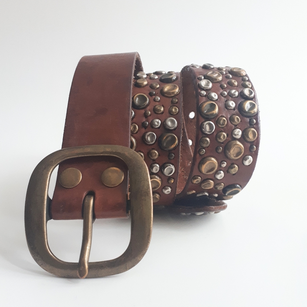 Pepe Jeans | Studded Leather Belt